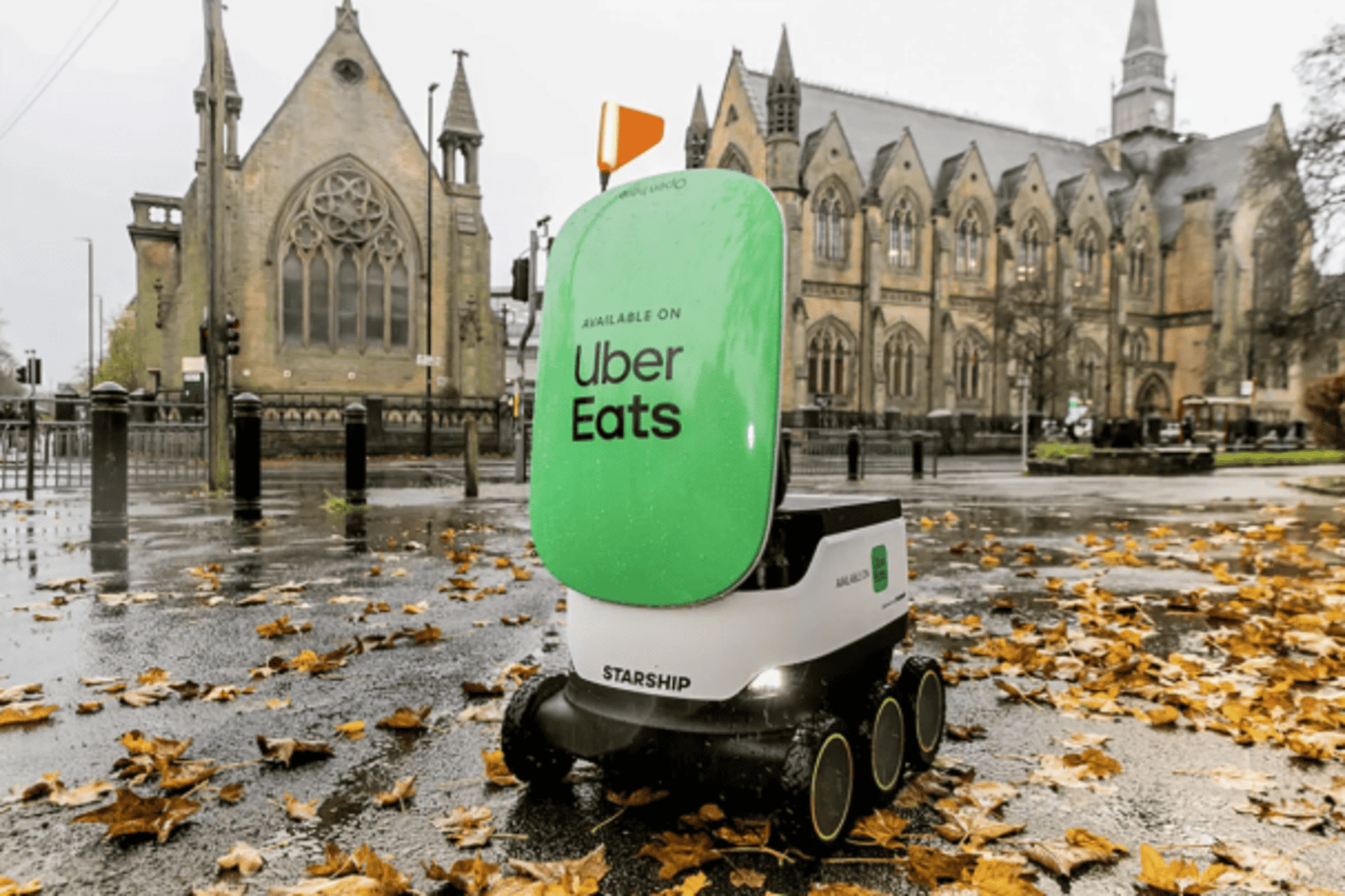 Uber Eats começa a fazer entregas com robôs na Europa